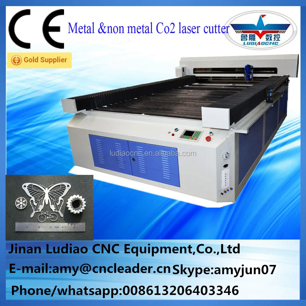 Чпу для лазерной резки металла / Co2 лазерной резки для нержавеющей стали с со2 лазерная трубка 150 Вт / 1325 чпу лазерный резак