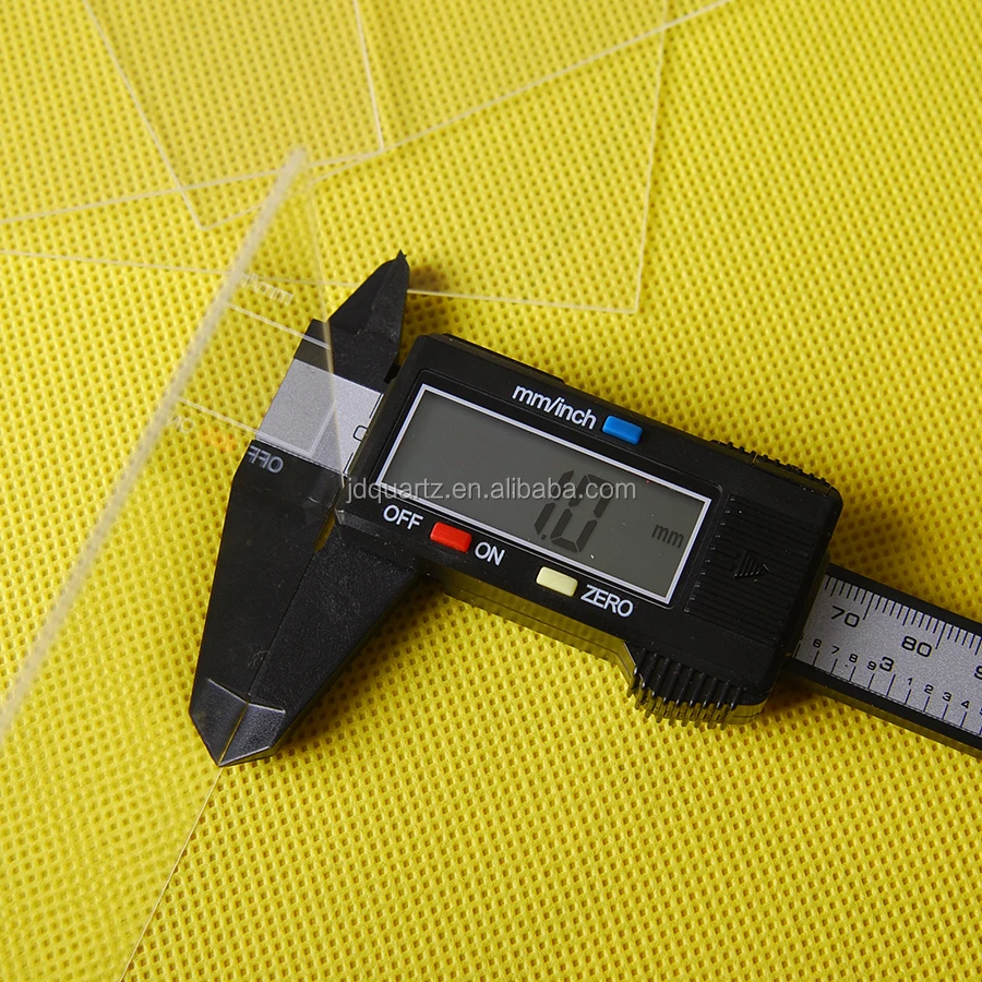 JINGDIAN Quartz glass sheet borosilicate glass sheet for 3D printer