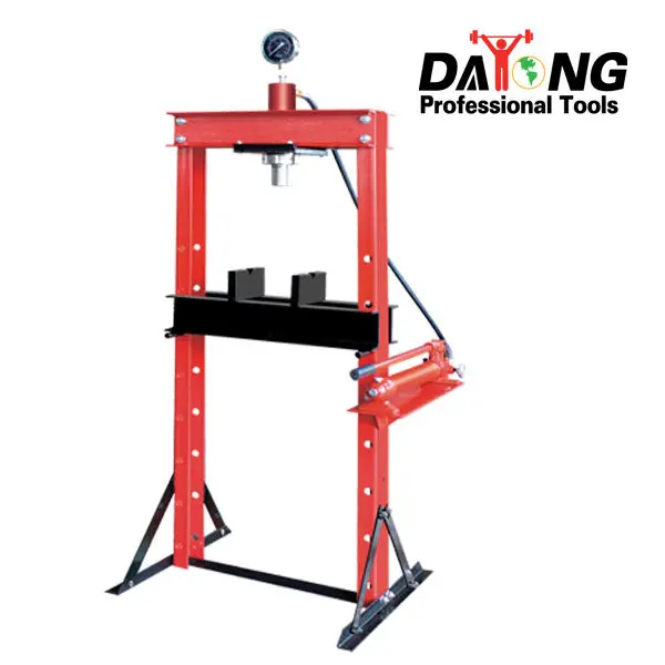 China Factory 30 ton Workshop Double Pump Hydraulic Shop Press