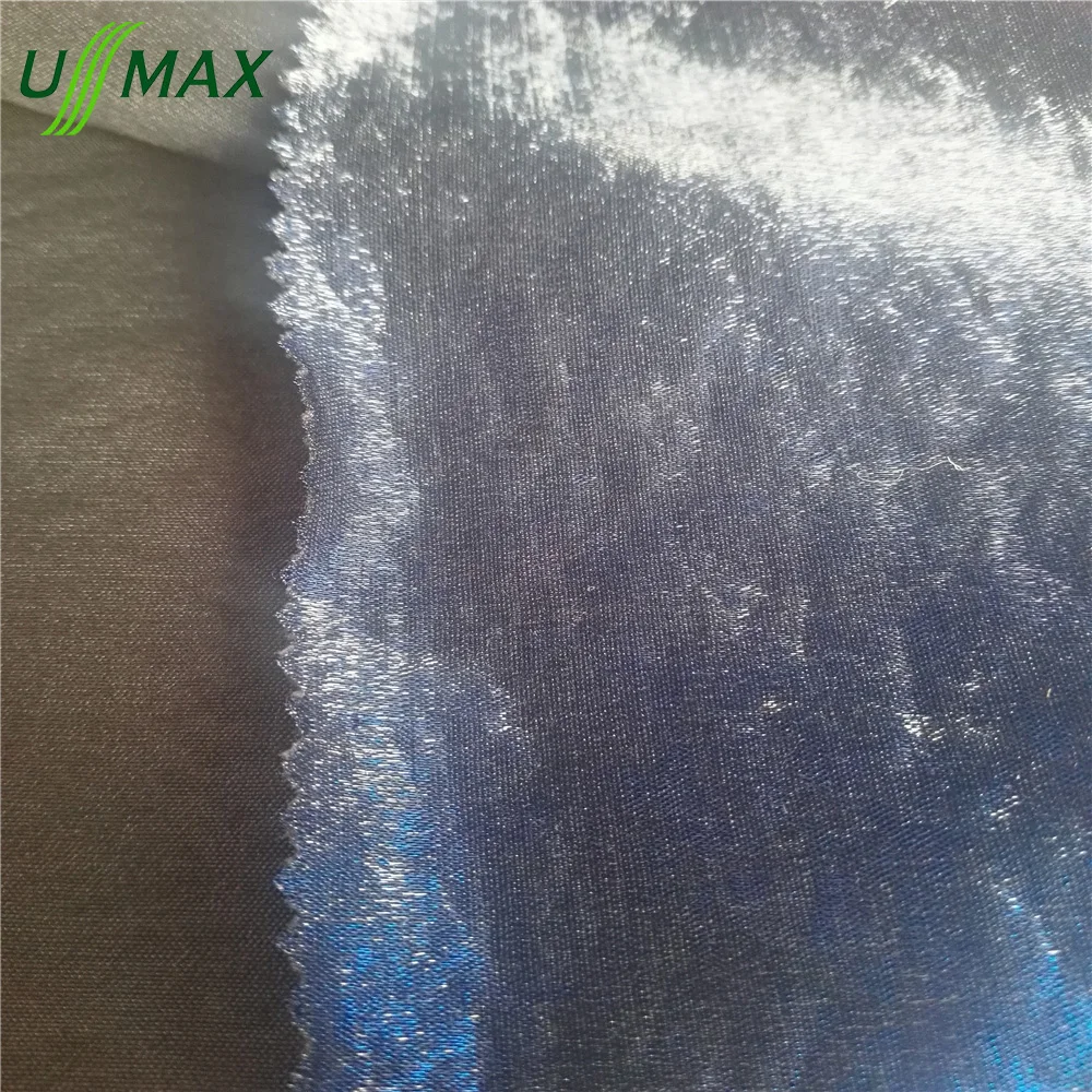 Nylon Rayon shiny Satin Fabric for dress and fashions