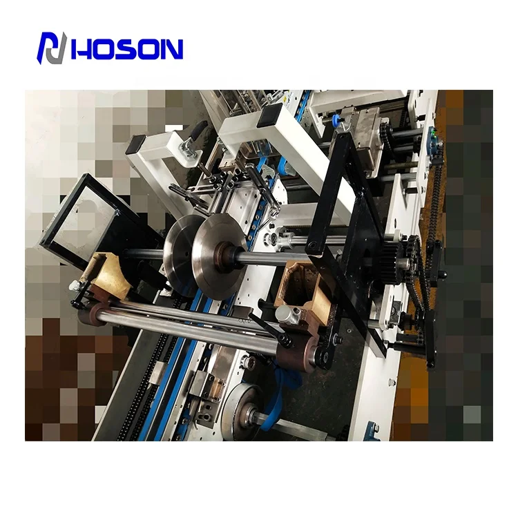 
CD/DVD Paper Box /folder/envelop gluing machine 