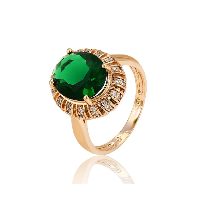 12979 New design top quality fashion 18k gold color gents diamond ring design