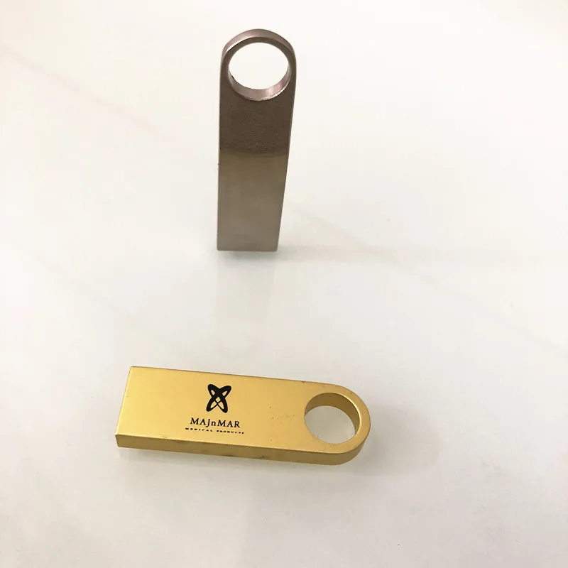 Free Logo  Metal USB Flash Memory 32GB/ USB Flash Drives Bulk Cheap 3.0 for Smartphone/  USB Thumb Drive 4gb