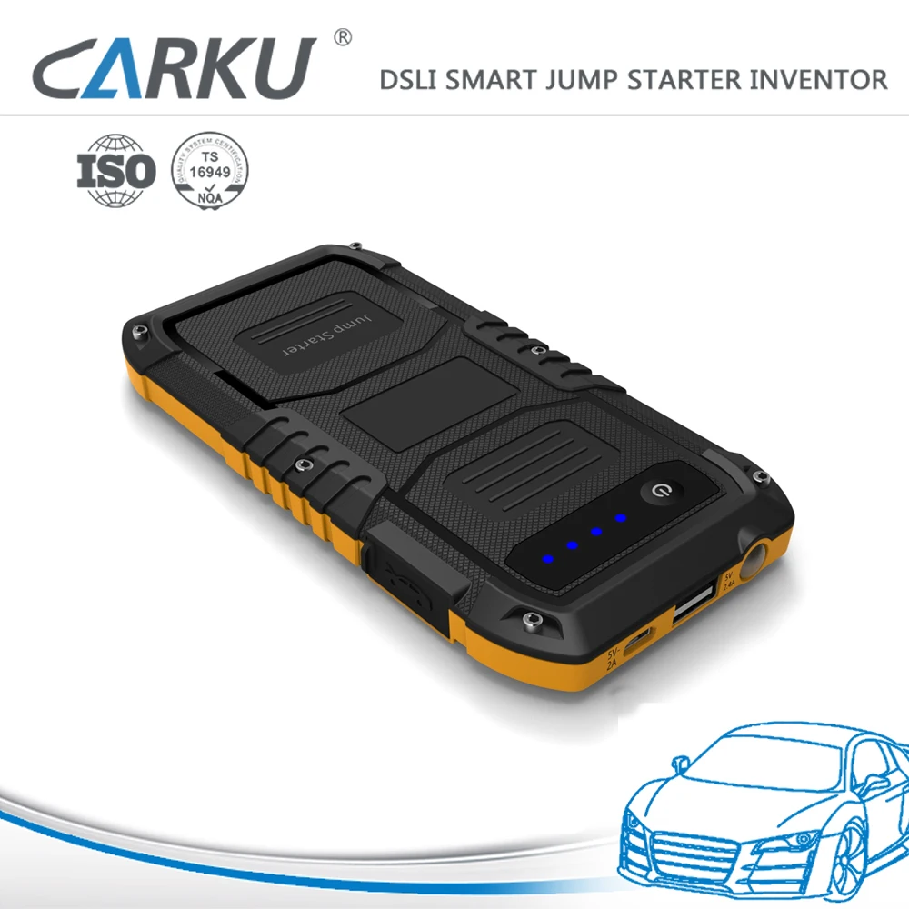 4000 мАч мини скачок стартер портативный аварийного аккумулятора для мобильного телефона 12 В автомобиля