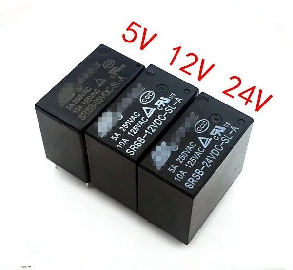 Новый и оригинальный SRSB-05VDC-SL-A 12V 24V реле в наличии электронный компонент