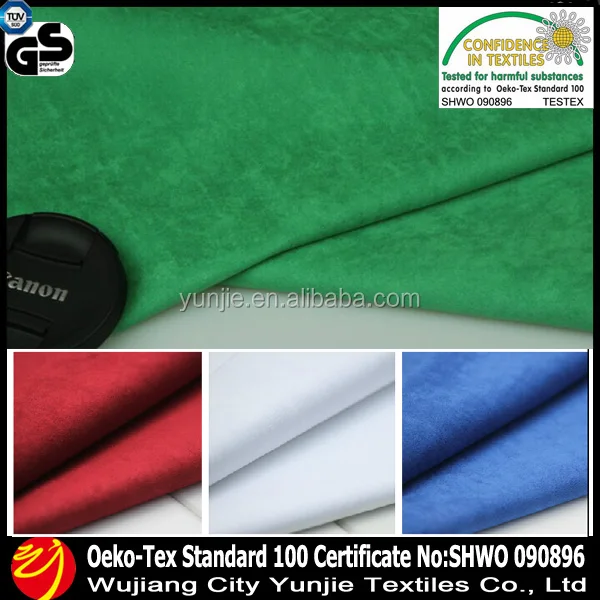 
Clothing And Home Textile 100% Micro Faux Suede Cord Fabric For Upholstery 