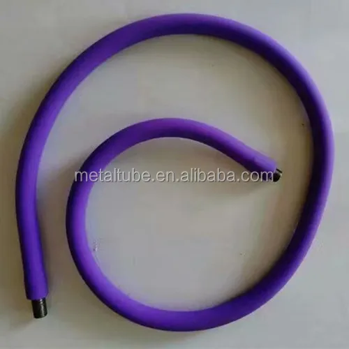 Silicone coated flexible gooseneck tube for Medical