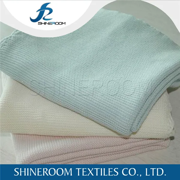 Профессиональный сертифицирована умеренная цена вязаный детское одеяло