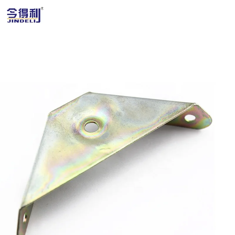 Triangle Shaped Metal Bed Frame Connector Bracket / Bed Corner Brace D-08