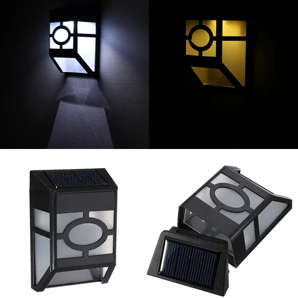 Classic design wall garden lamp ,Mini Dimmable solar led flood light