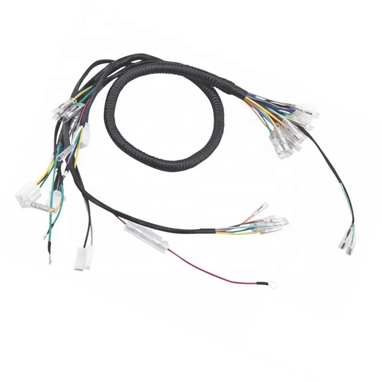 Factory Supply  JH70 Electric Type  Motorcycle Complete System Cable Motorbike Full Wire Assy