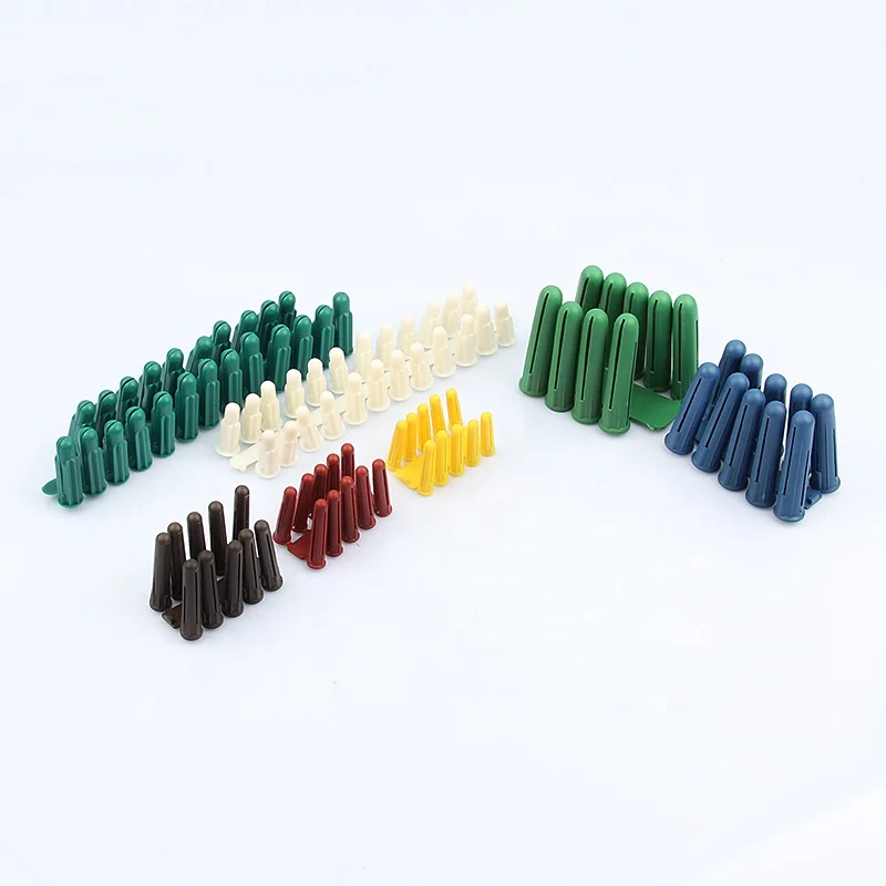 HOT Colorfu Hdpe Plastic Expansion Wall Plugs  5.5MM