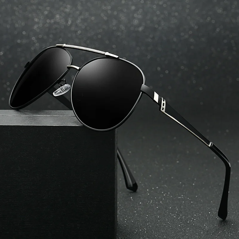 Retro Pilot UV Protection Fishing Driving Polarized Sunglasses for Men