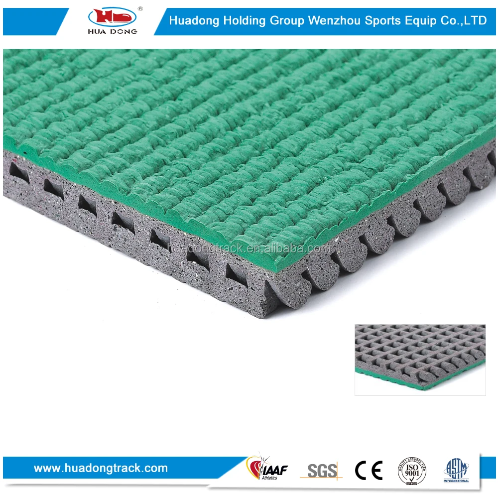 
Sports court flooring recycled rubber rolls prefabricated athletic running track 