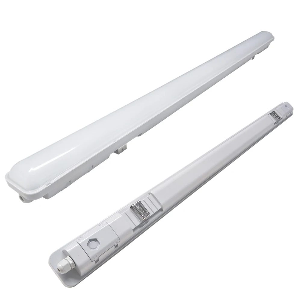 Светодиодная Тройная Водонепроницаемая световая полоса для очистки, Пыленепроницаемая и влагостойкая подсветка для мастерской, наружный дневной свет