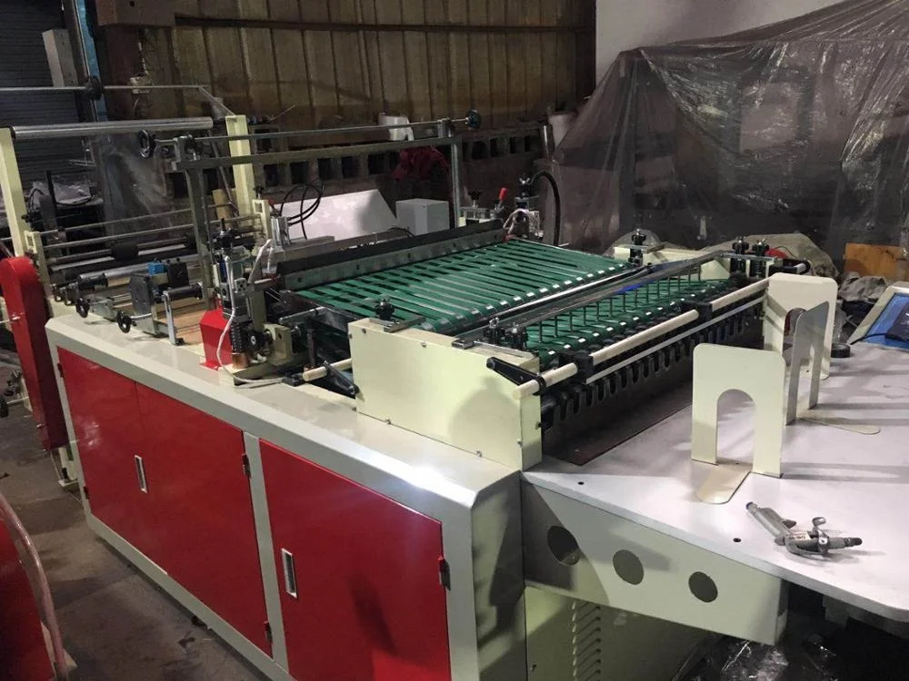 Ruipai Brand Side Sealing Heat Cutting BOPP/PVC/PET/PP Express Bag Making Machinery