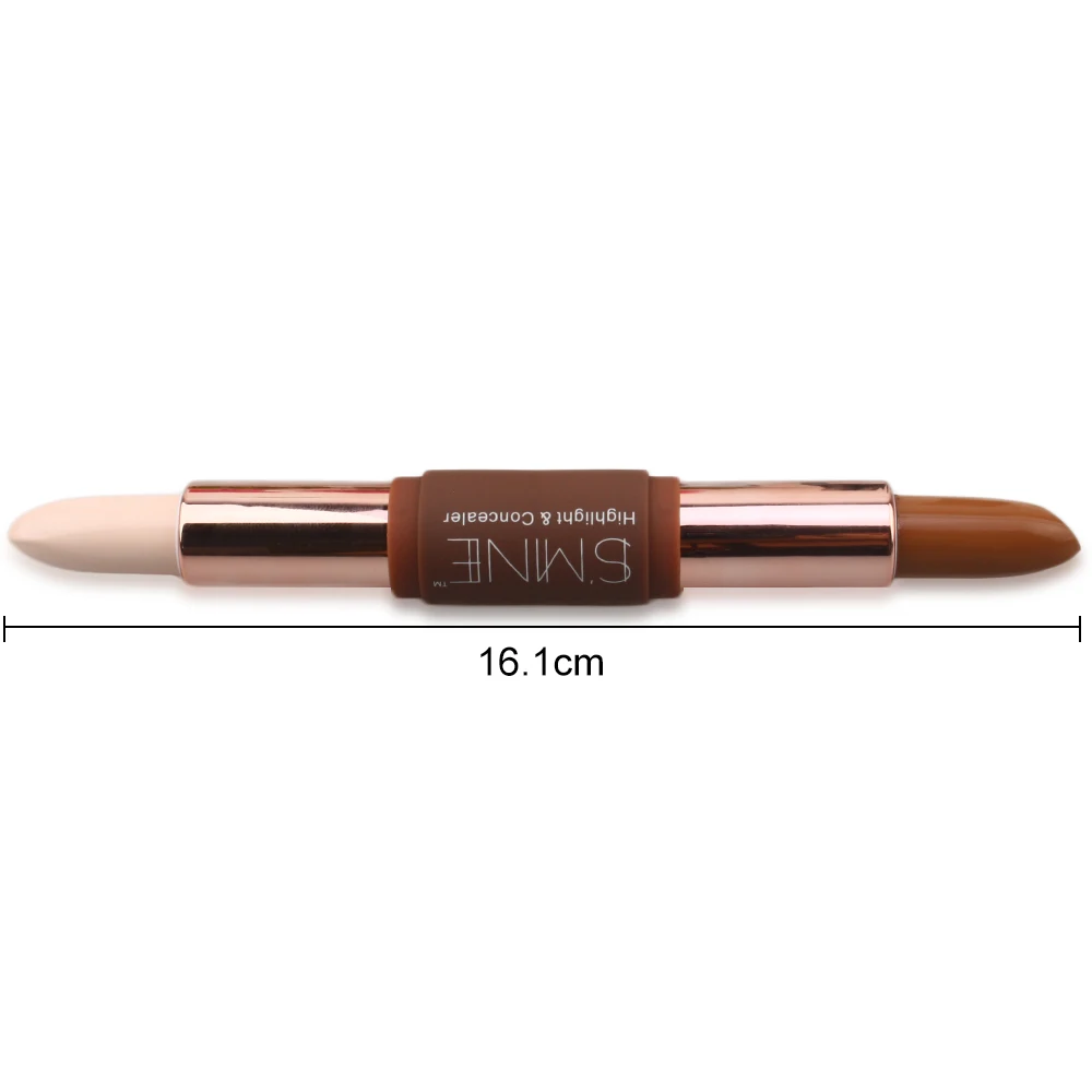 Double-Head Make up Concealer Contouring Face Highlighters Sticks Highlighter Three-Dimensional Face Brightening Pen