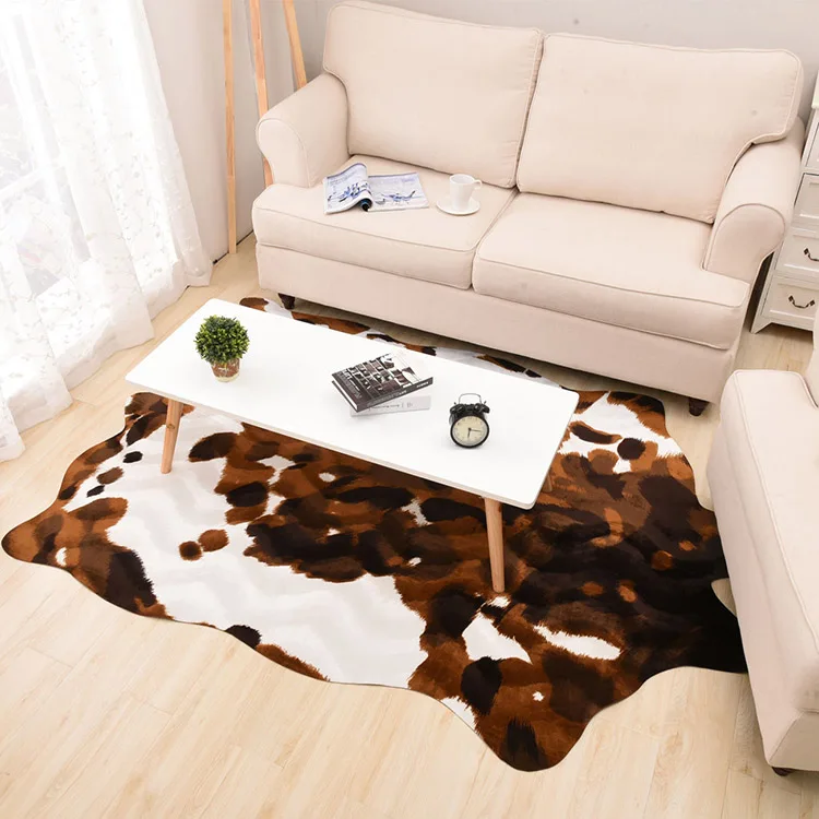 Faux cowhide RugsAmerican creative whole cow carpet Upholstery for short hair living room/sofa/bay window