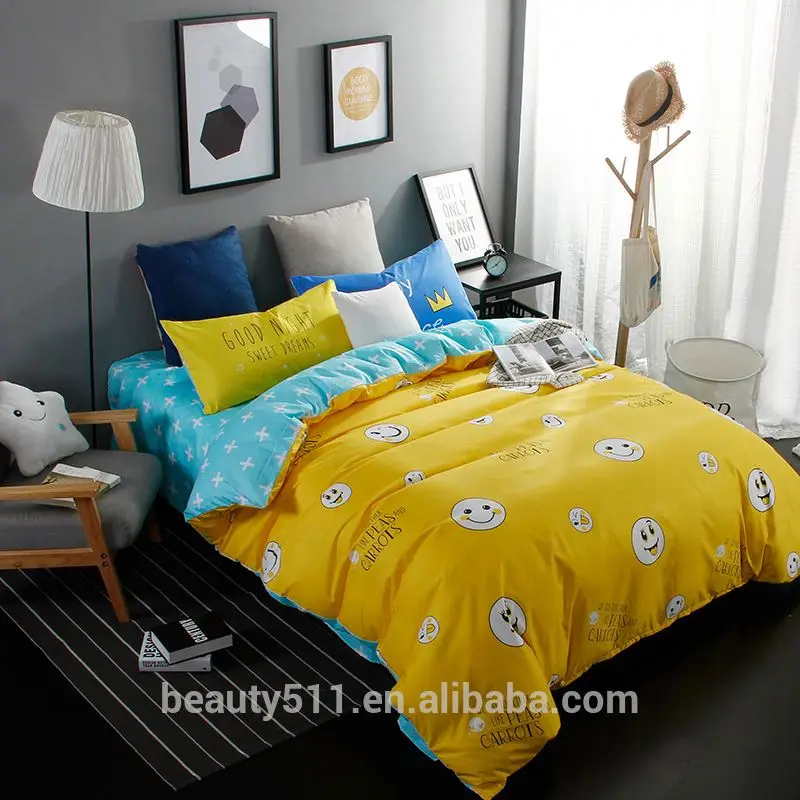 Luxury Embossing Colored Hotel Comforter Sets High-quality Hotel Duvet Covet Bed Sheet BS289