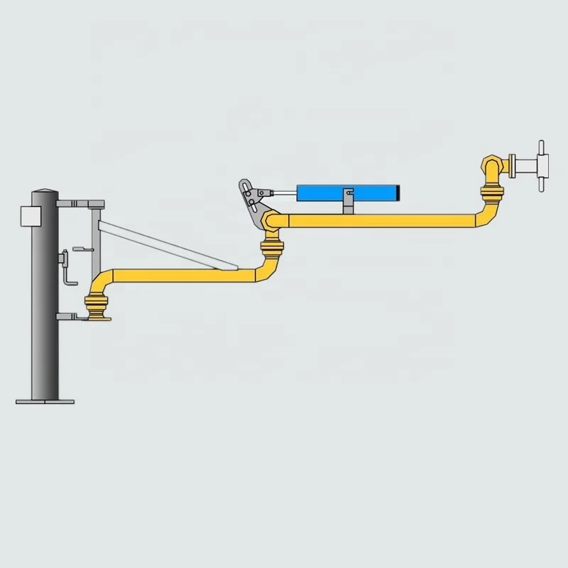 
bottom loading arm for diesel gasoline petroleum chemical industry 
