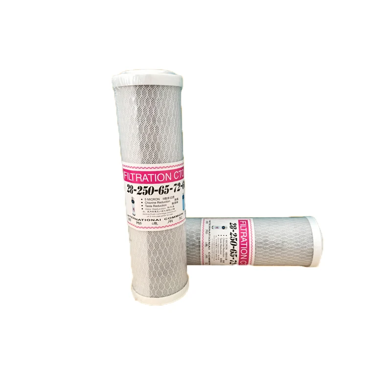Фильтры для картриджей CTO пищевого класса, фильтр с активированным углем, система обратного осмоса воды