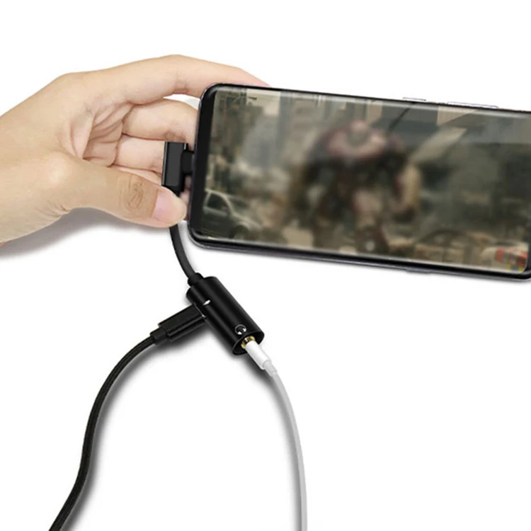 2 в 1 кабель-преобразователь 90 градусов Usb Тип C на 3 5 мм разъем для наушников аудио адаптер телефона Android