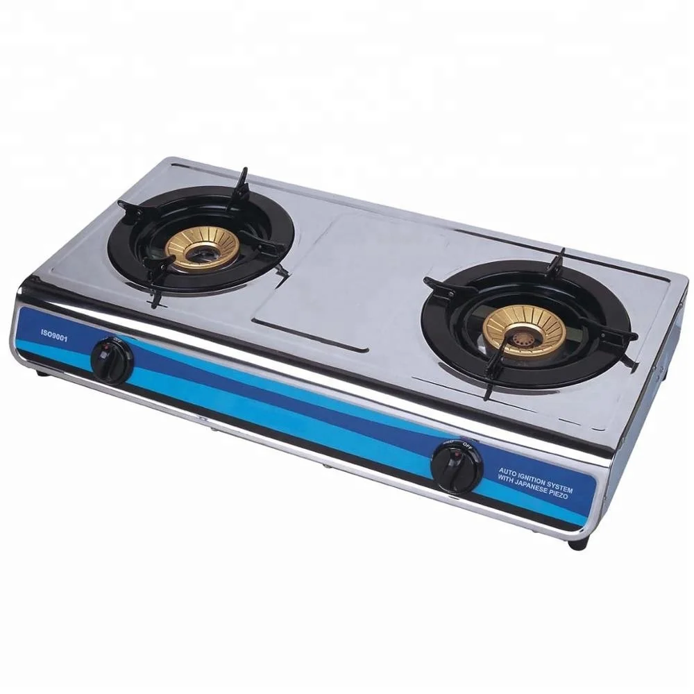 Factory wholesale 2 burner gas stove for home use  DGC-202CS