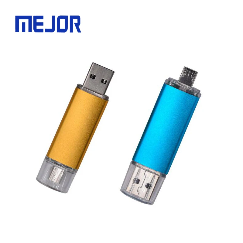 Type C memory stick 2 in 1 micro usb flash stick 32g android pen driver san disk 64g OTG pendrive