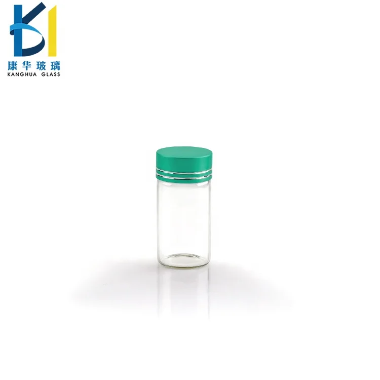 
Xuzhou Factory Provides Clear Tubular Glass Jar 30ml 