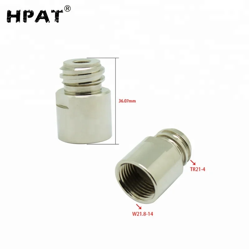 CO2 Cylinders Tank Soda Thread TR21*4 to W21.8-14  Converts Adapters