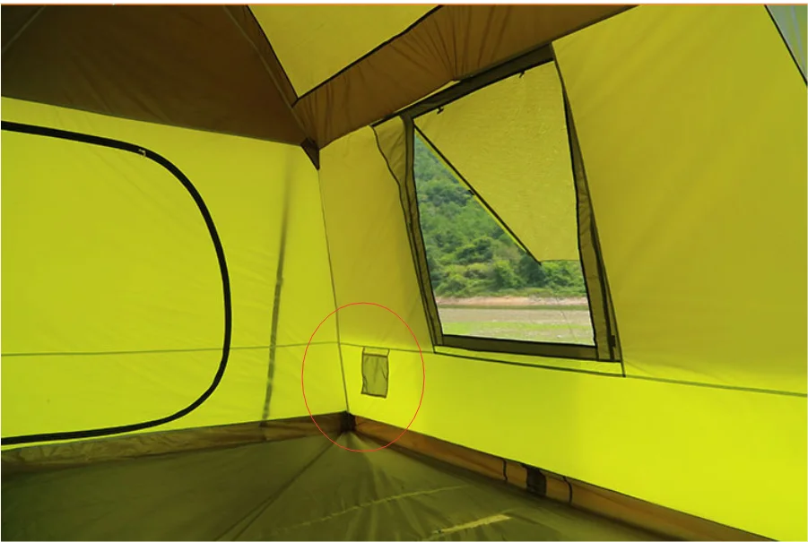 3 Rooms Luxury Camping Tent