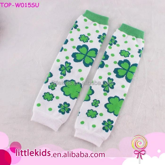 In Stock Wholesale Newborn Baby Leg Warmers Rainbow / Stripes / Heart / Football Infant Toddlers Boy And Girls Short Leg Warmers