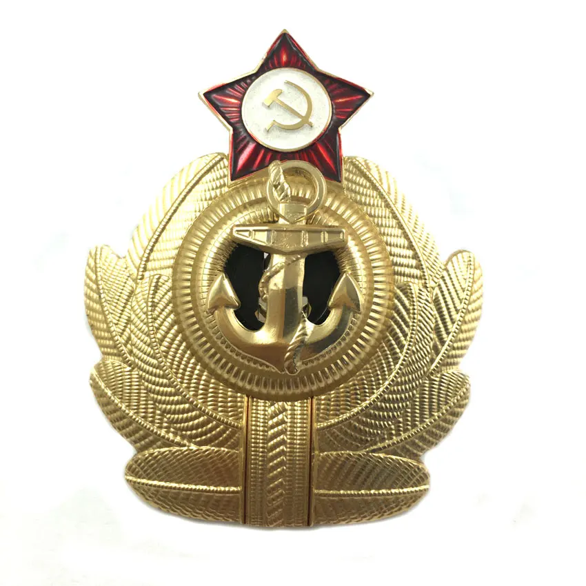 Custom metal military cap badge