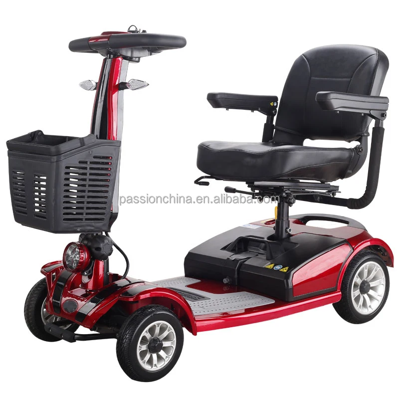 Safe 4 wheel electric mobility scooter for elderly with high quality