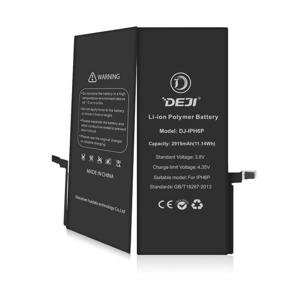 2915 мАч гб t18287 2013 батареи мобильного телефона для iphone 6 плюс