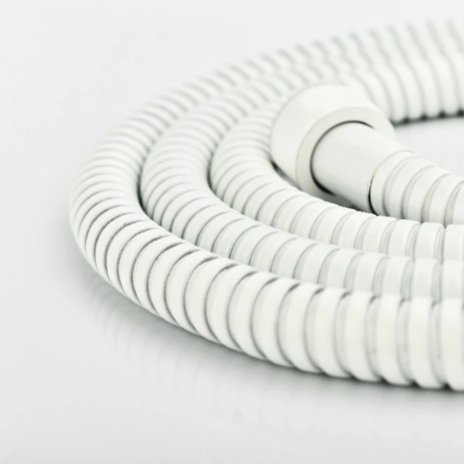 
Doflex white brass plating flexible shower hose 