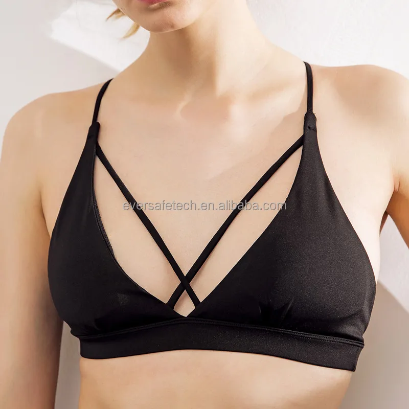 
New Women Cross Back Running Bra Breathable Yoga Dancing Fitness Underwear Quick Dry Gym Top Wear 