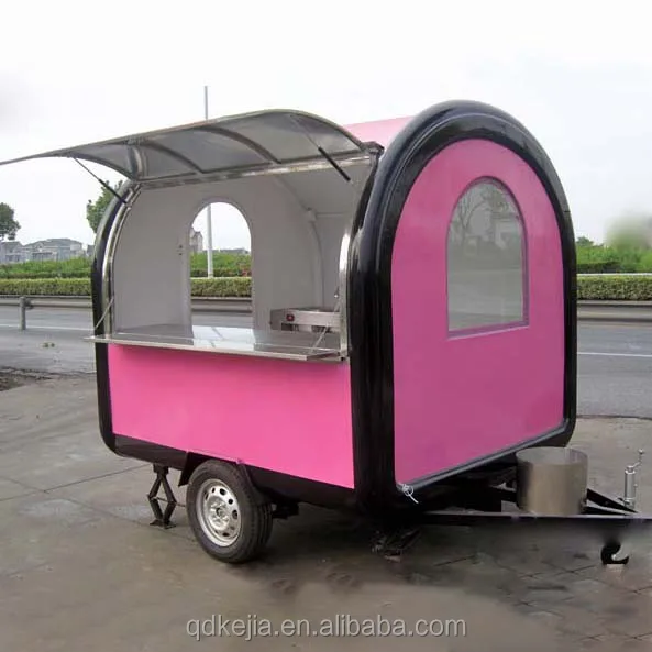 
Mini Mobile Deep Fryer Fast Food Cart Trailer USA Standard 