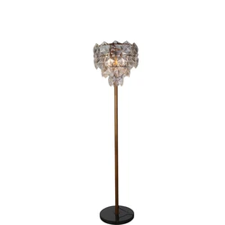 Simple design hot sale glass floor lamp for hotel used