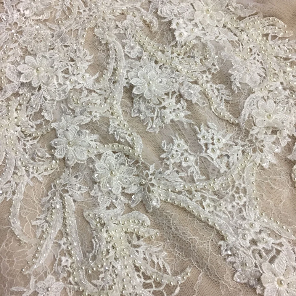 LZ286 Detachable Long Train Satin Wedding Dress Sweetheart Neckline Beaded Lace Luxury Dress 3-D Flowers Jumpsuit Women