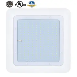 Super bright 100W 120W 150W 200W 140lm/W gas station CREE led canopy light DLC UL