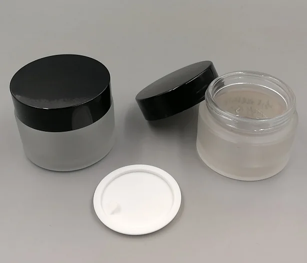 
cylinder matte glass jar cosmetic jar cheap glass jar 5ml 10ml 15ml 20ml 30ml 50ml 80ml 100ml have stock 