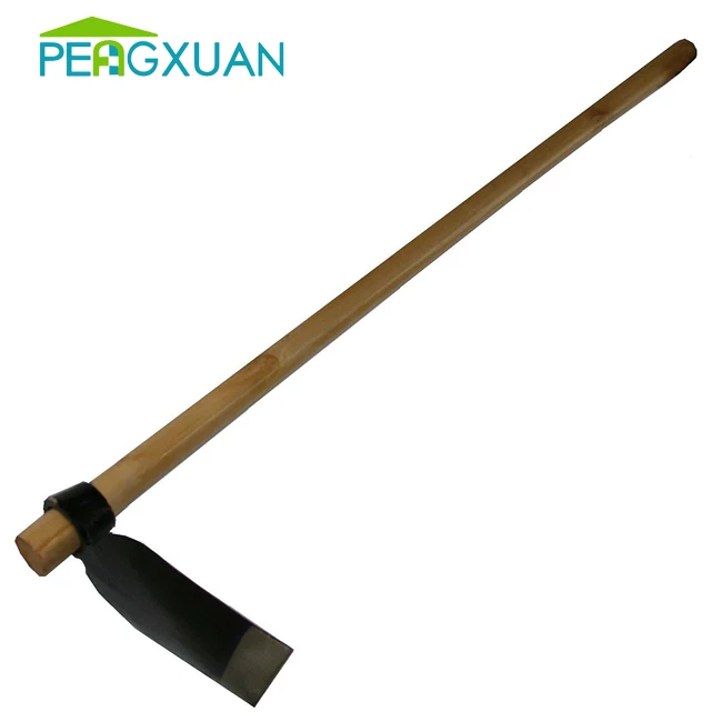 Factory price machine making cheap price Welded Garden Hoe with wooden handle