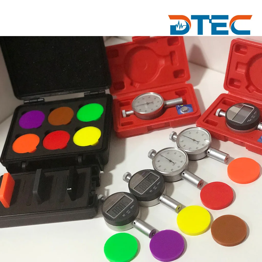 DTEC Shore A Hardness Standard Block,HA hardness scales,6 pieces per set