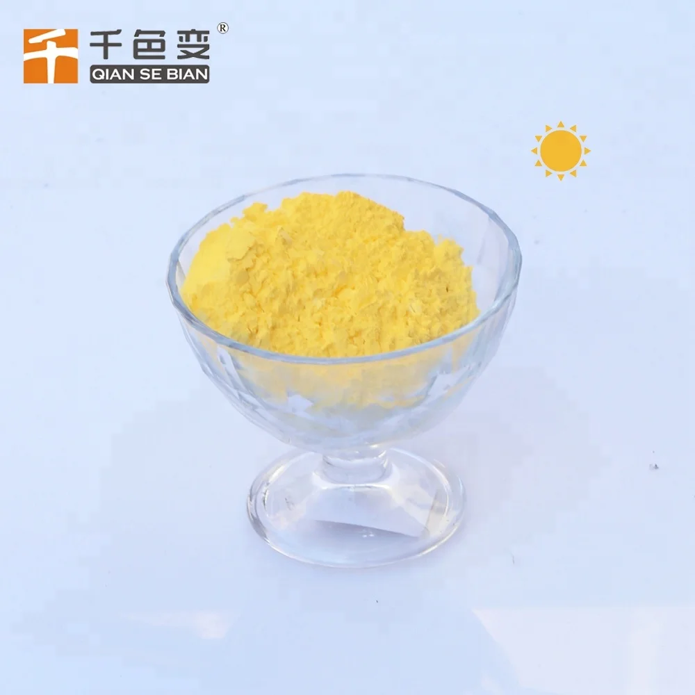 UV sensitive pigemnt photochromic plastic uv good price color change ink