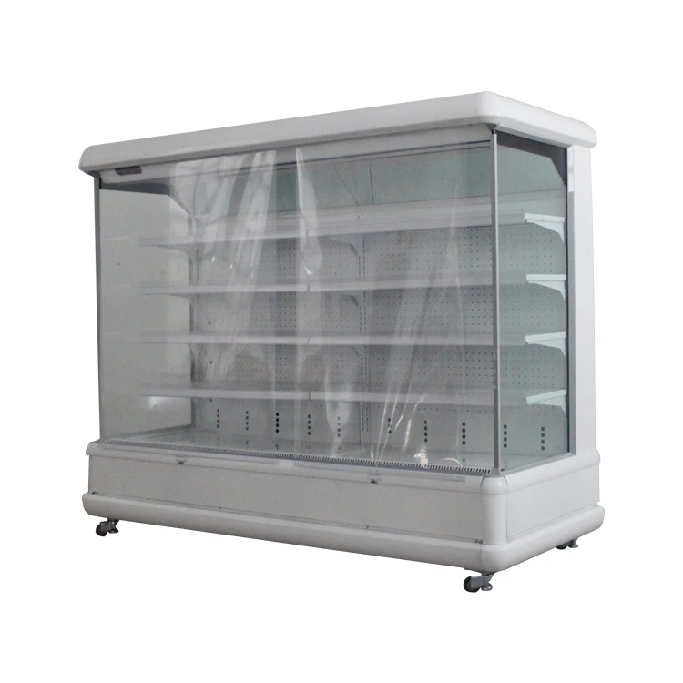 Open Type Chiller Commercial Display Fridge for Sale Display Cooler Single-temperature Ce