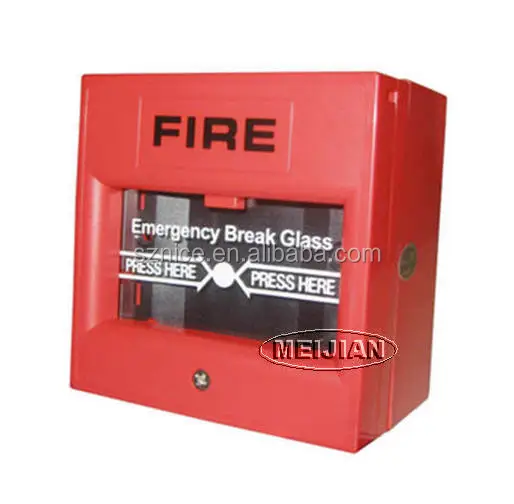 Function of break glass cheap fire emergency break glass button green green