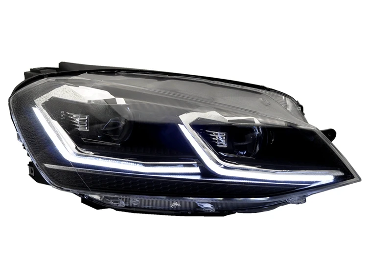 
BiLED projector lens Golf 7 headlight with dynamic turn indicator 