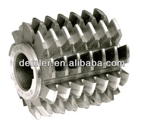 
M1- M24 Standard gear hob, class A, PA20 dgree HSS M2/M35 with TIN coating 