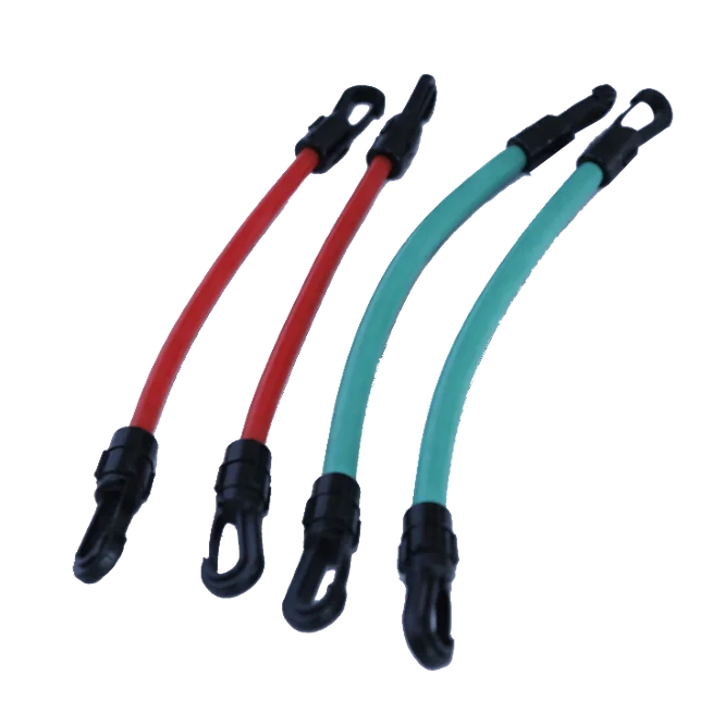 Latex Booty Resistance Bands With Ankle Cuffs For Taekwondo Gym Workout